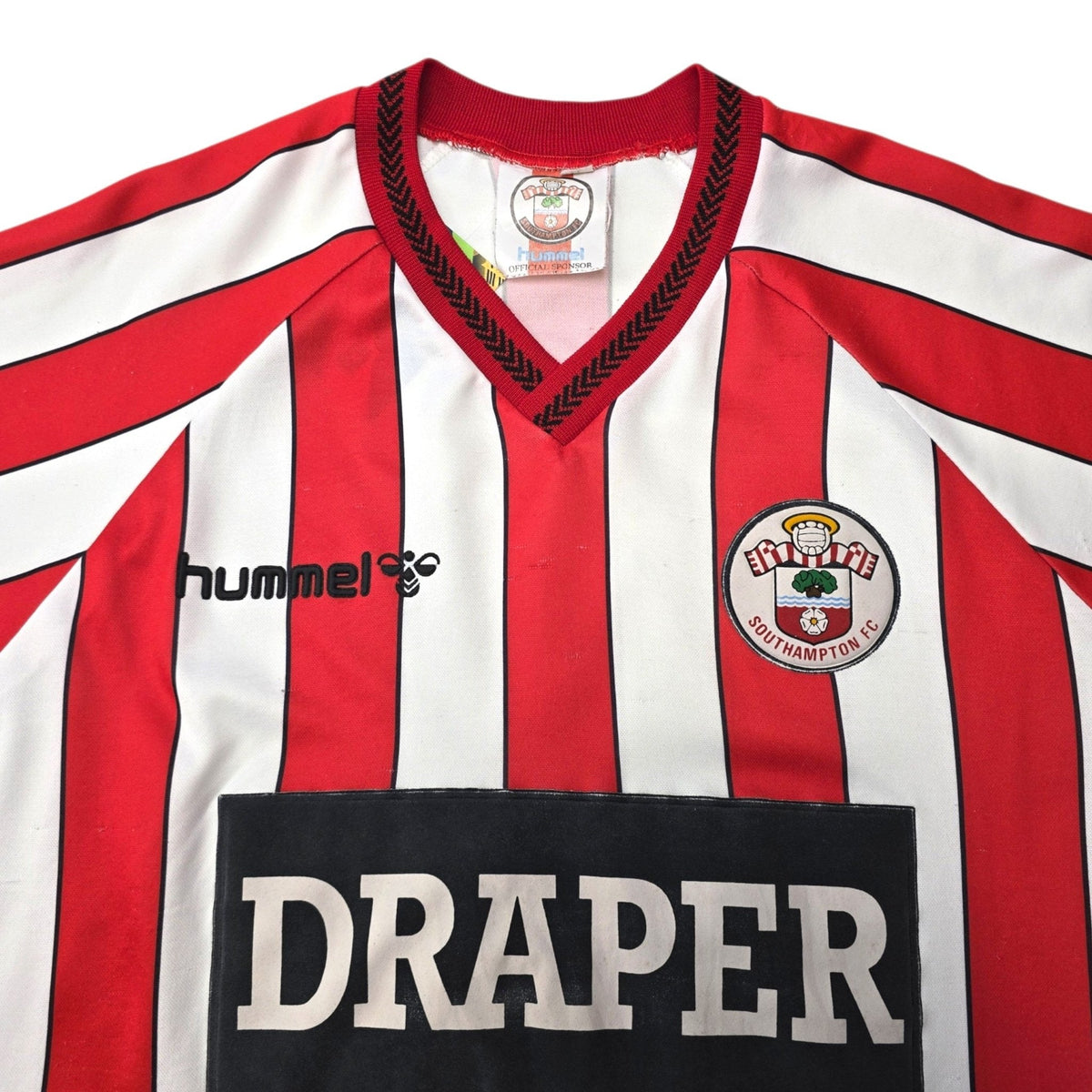 1989/91 Southampton Home Football Shirt (M) Hummel