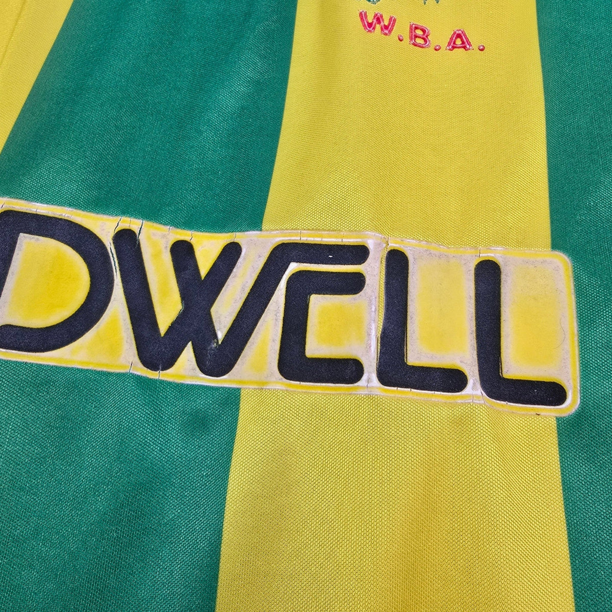 1989/91 West Bromwich Albion Away Football Shirt (XL) Scoreline