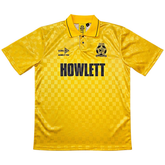 1990 Cambridge United Wembley Home Football Shirt | Scoreline
