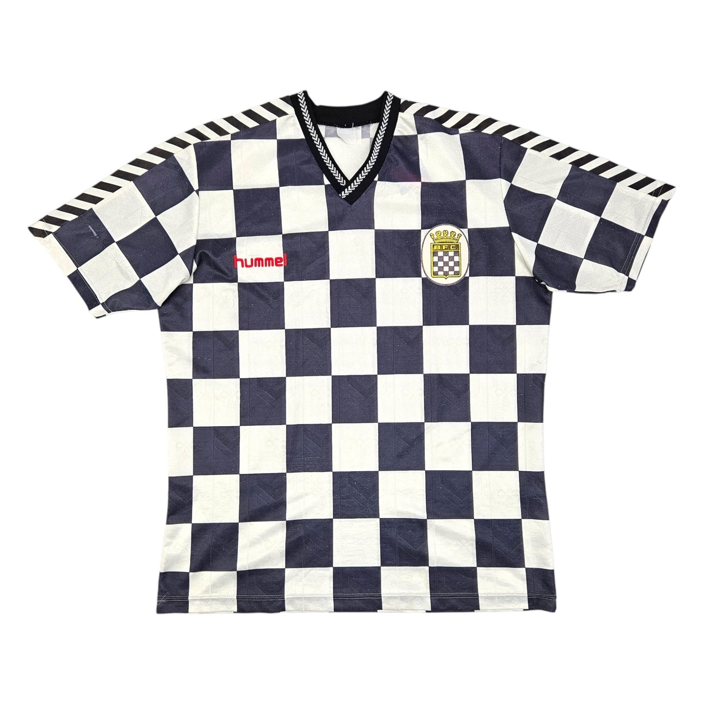 1990/91 Boavista Home Football Shirt (XL) Hummel