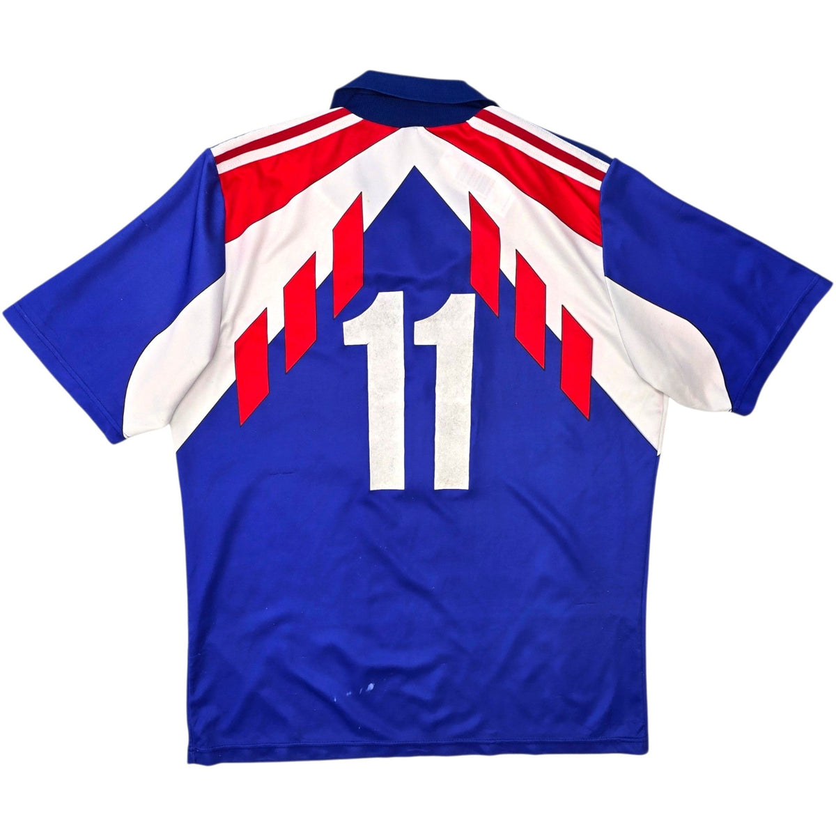 1990/92 France Home Football Shirt (XL) Adidas #11