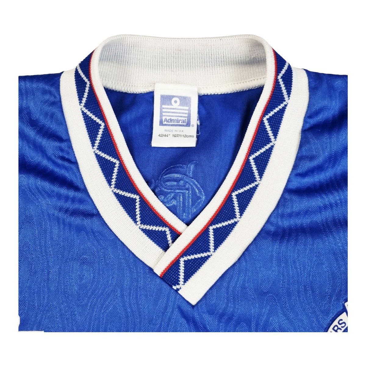 1990/92 Glasgow Rangers Home Football Shirt (XL) Admiral