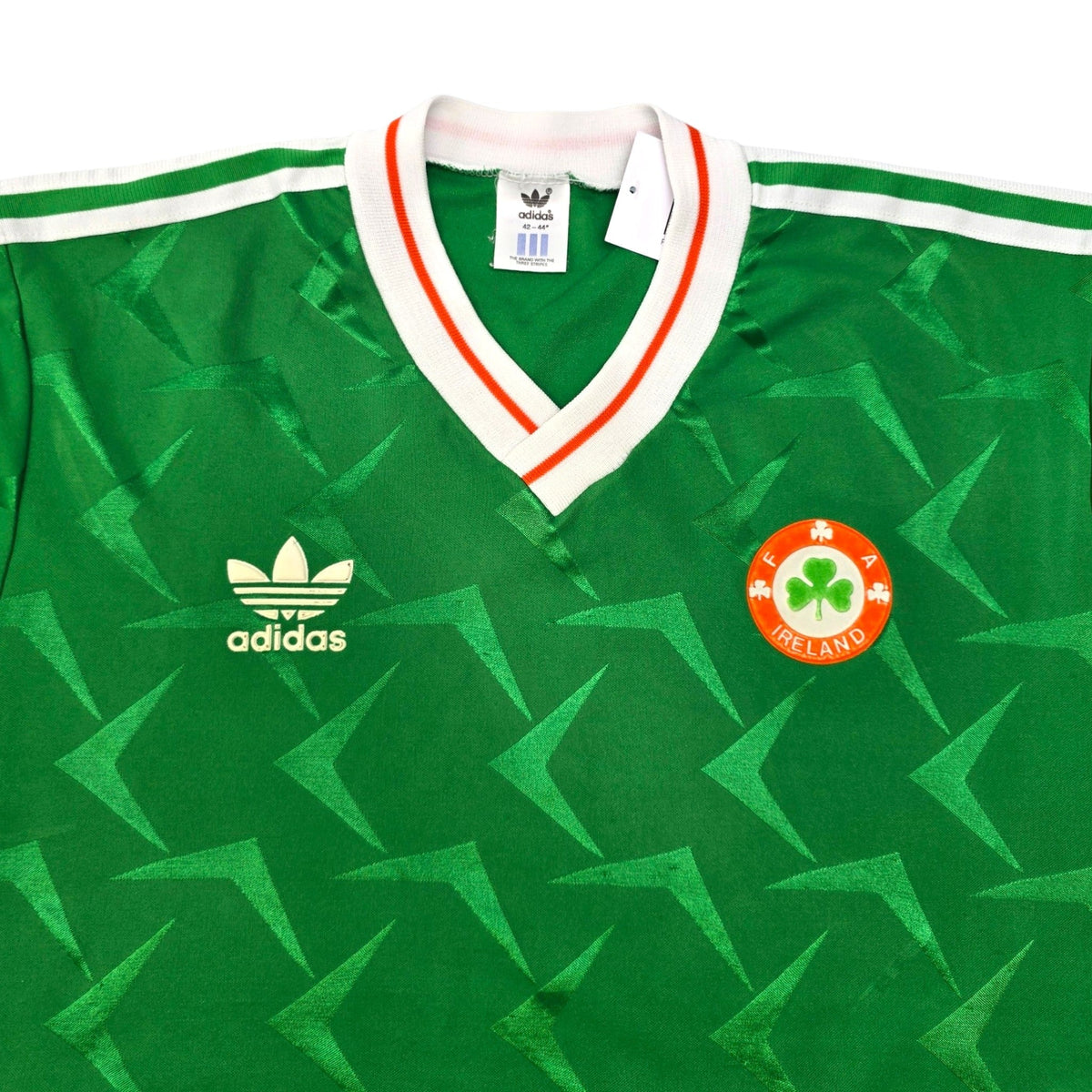1990/92 Ireland Home Football Shirt (L) Adidas