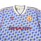 1990/92 Manchester United Away Football Shirt (L) Adidas