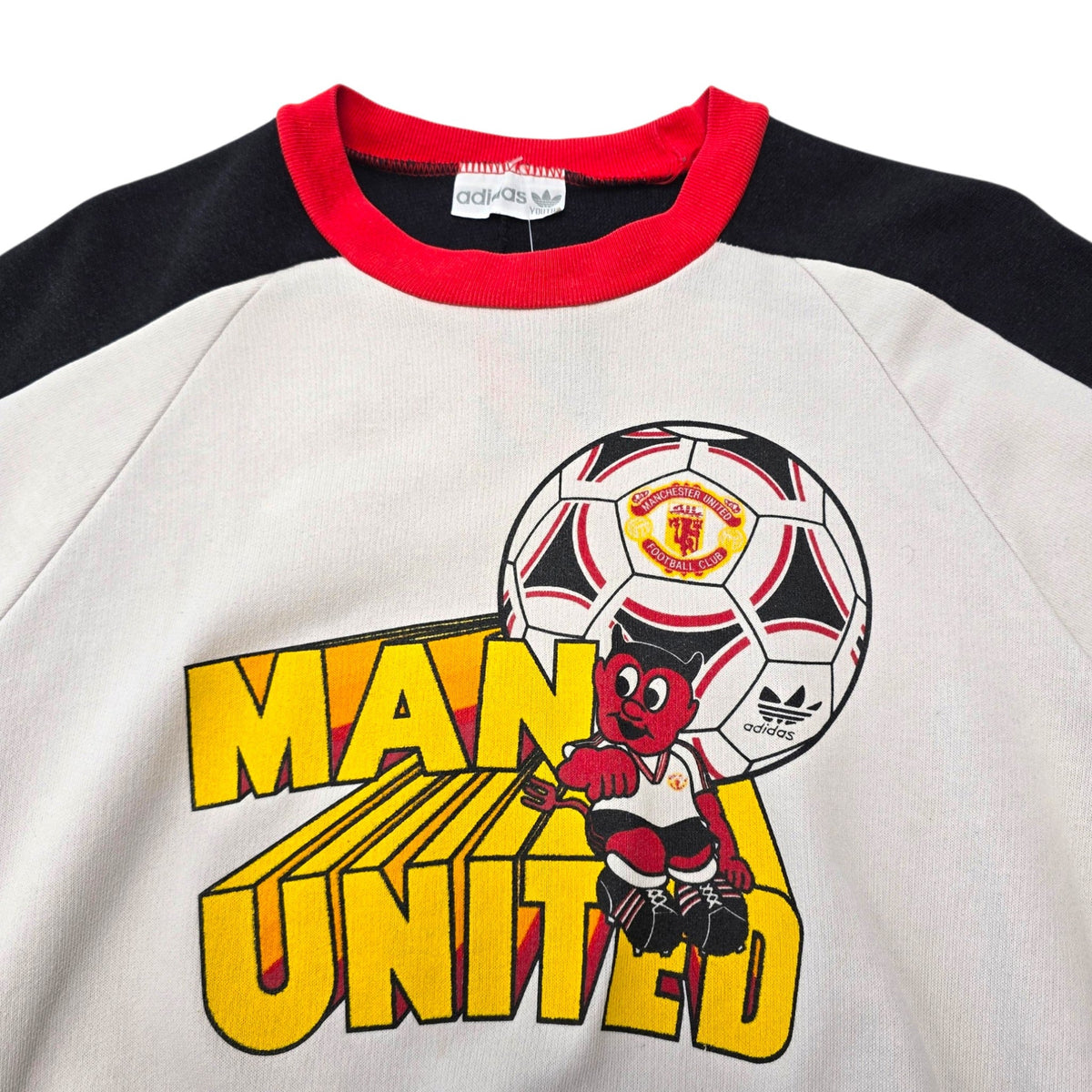 1990/92 Manchester United Training Sweater (Y) Adidas