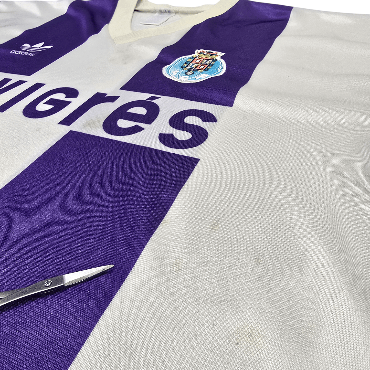 1990/92 Porto Home Football Shirt (XL) Adidas