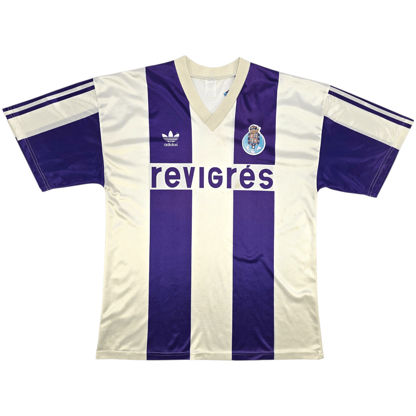 1990/92 Porto Home Football Shirt (XL) Adidas