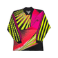 1990s Template Goal Keeper Football Shirt (L) Adidas #1 (Pink/Green)