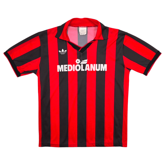 1991/92 AC Milan Home Football Shirt (M) Adidas