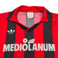 1991/92 AC Milan Home Football Shirt (M) Adidas