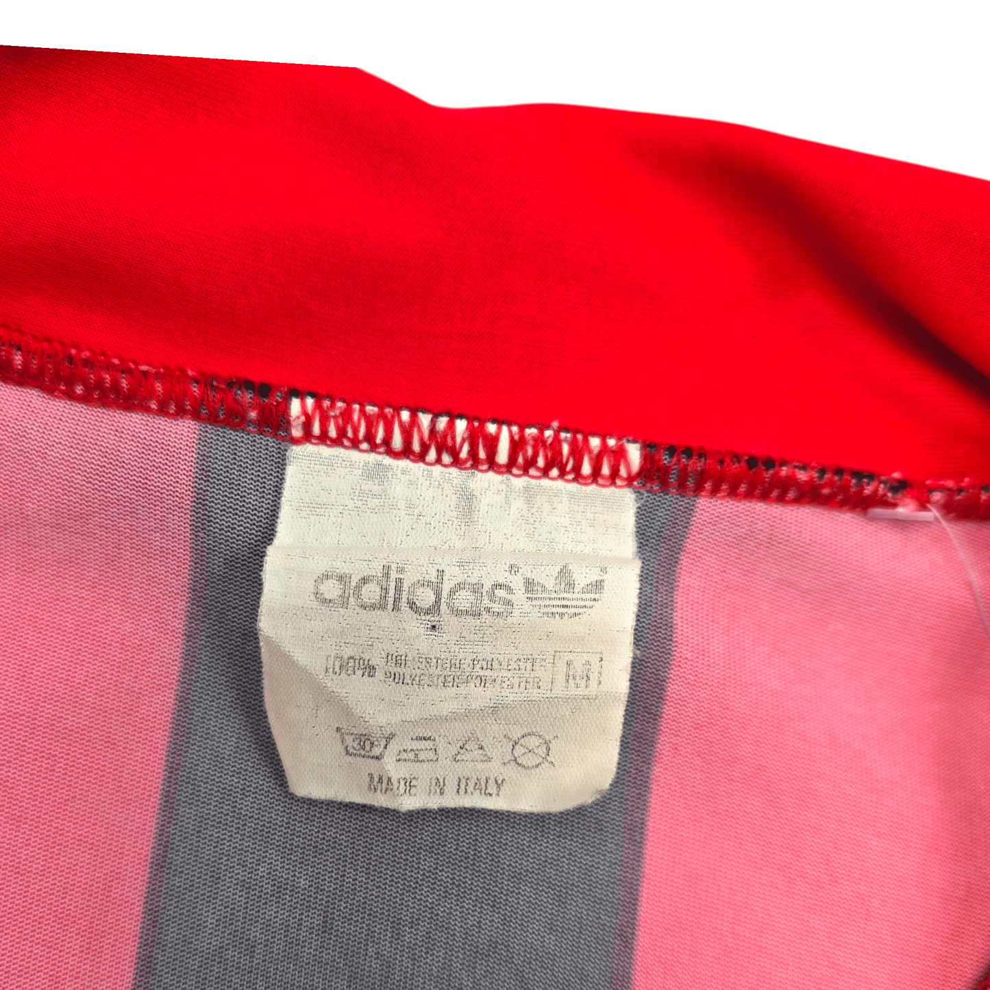 1991/92 AC Milan Home Football Shirt (M) Adidas