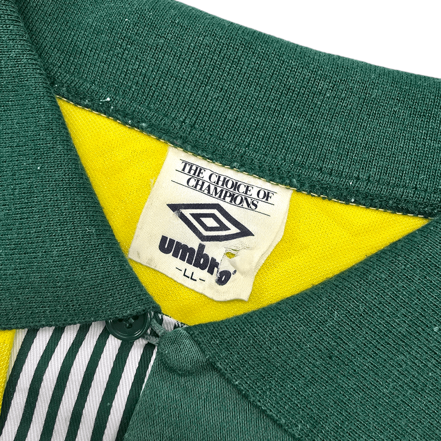 1991/92 Brazil Home Football Shirt (L) Umbro