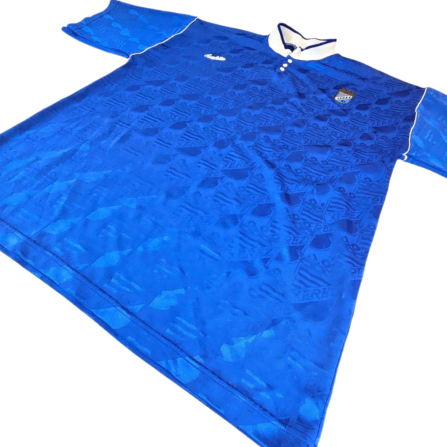 1991/92 CD Xerez Home Football Shirt (L) Bukta