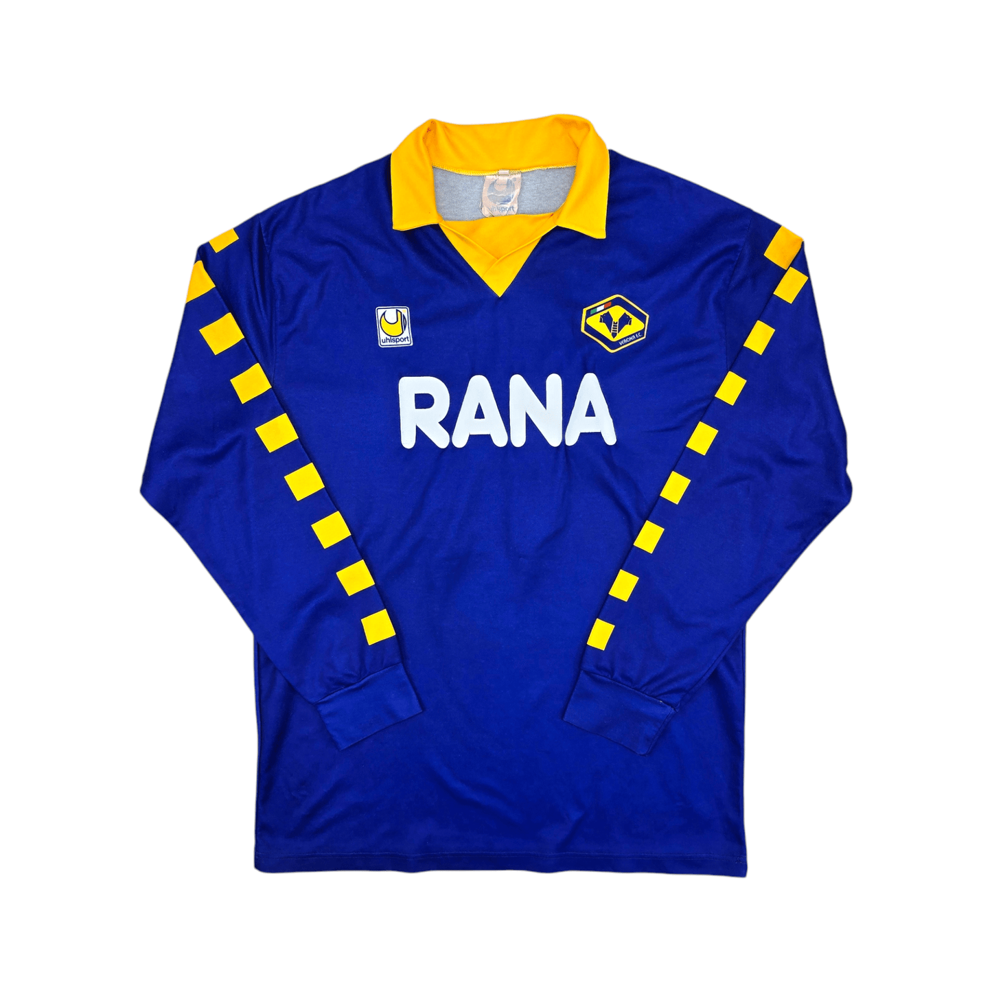 1991/92 Hellas Verona Home Football Shirt (XL) Uhlsport #5