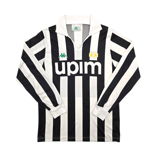 1991/92 Juventus Home Football Shirt (S) Kappa