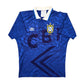 1991/93 Brazil Away Football Shirt (M) Umbro