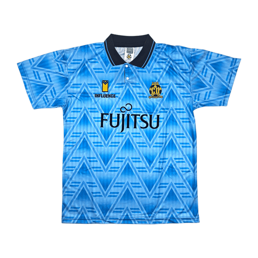 1991/93 Cambridge United Away Football Shirt | Score Draw