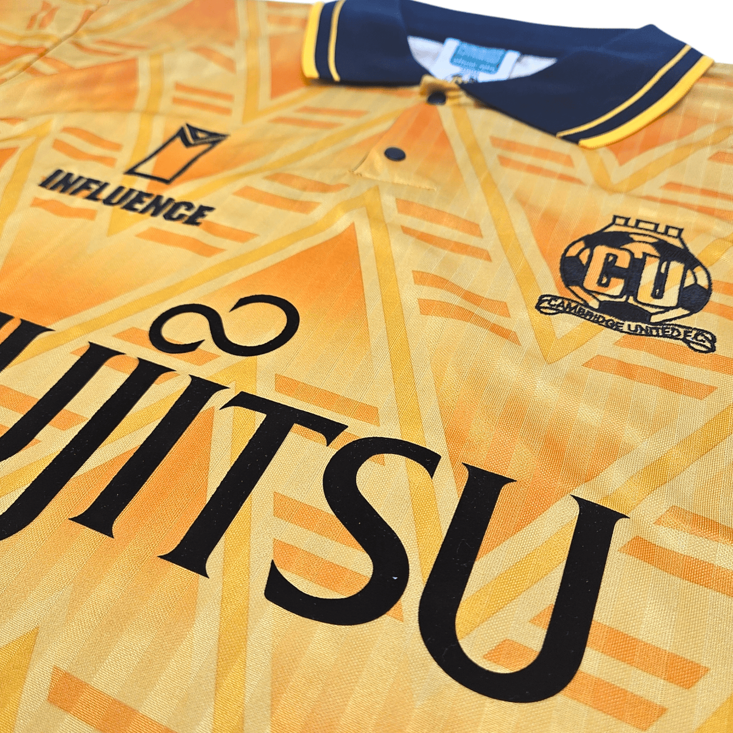 1991/93 Cambridge United Home Football Shirt | Score Draw