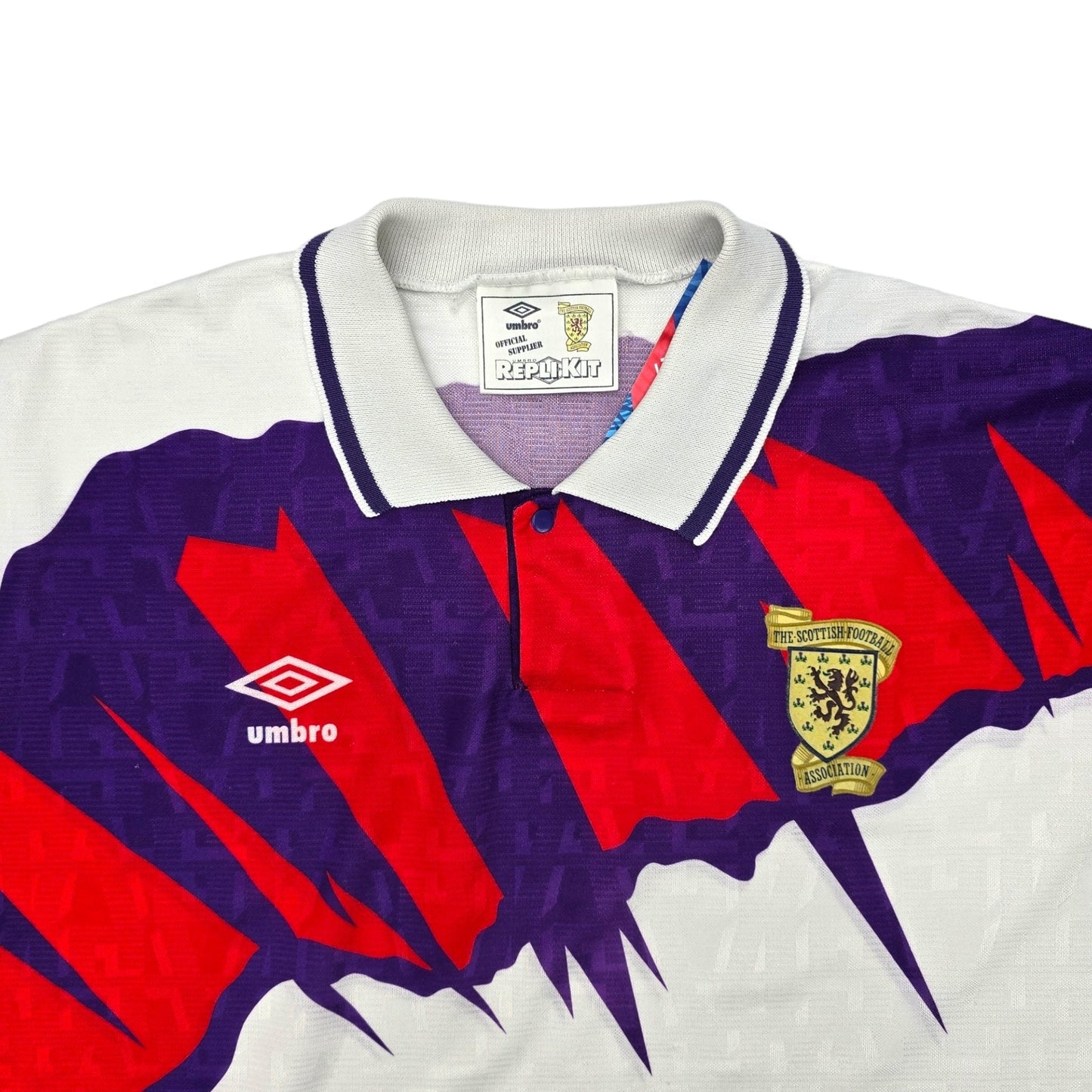 1991/93 Scotland Third Football Shirt (L) Umbro
