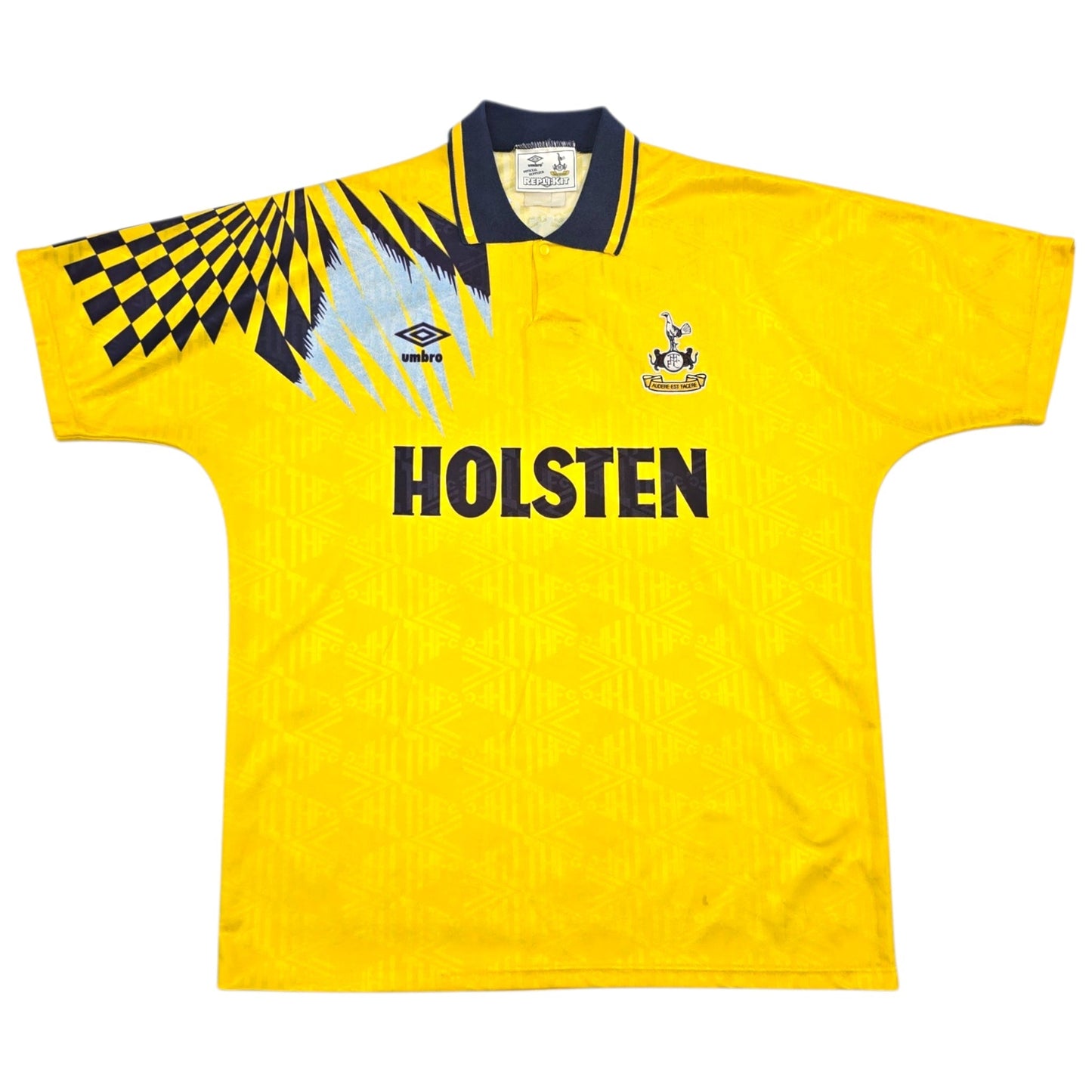 1991/95 Tottenham Hotspur Away Football Shirt (XL) Umbro #18 Klinsmann