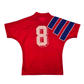 1992/93 Bayern Munich Home Football Shirt (S) Adidas #8 (Schupp)