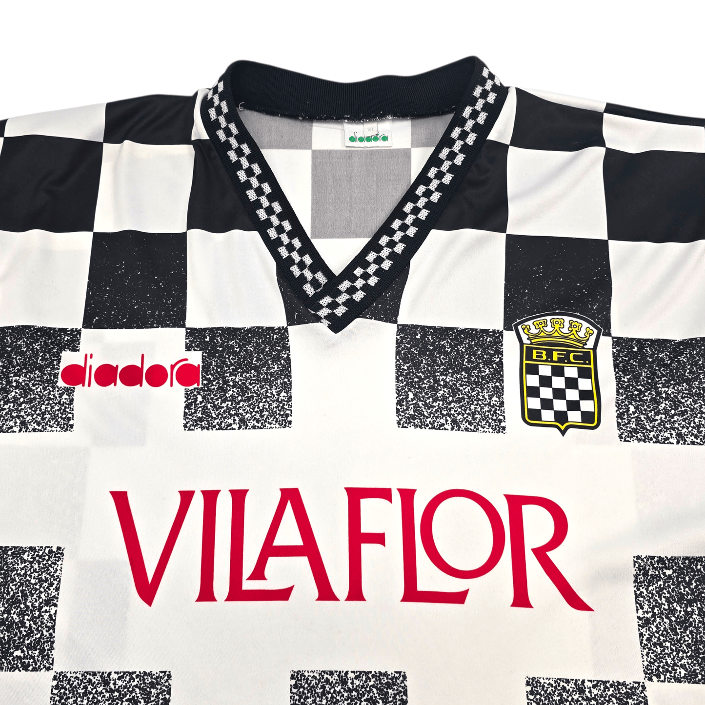 1992/93 Boavista Home Football Shirt (XL) Diadora