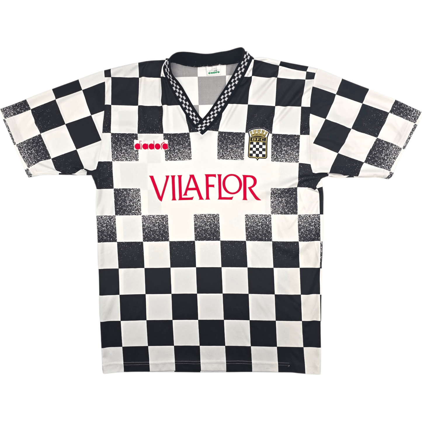 1992/93 Boavista Home Football Shirt (XL) Diadora