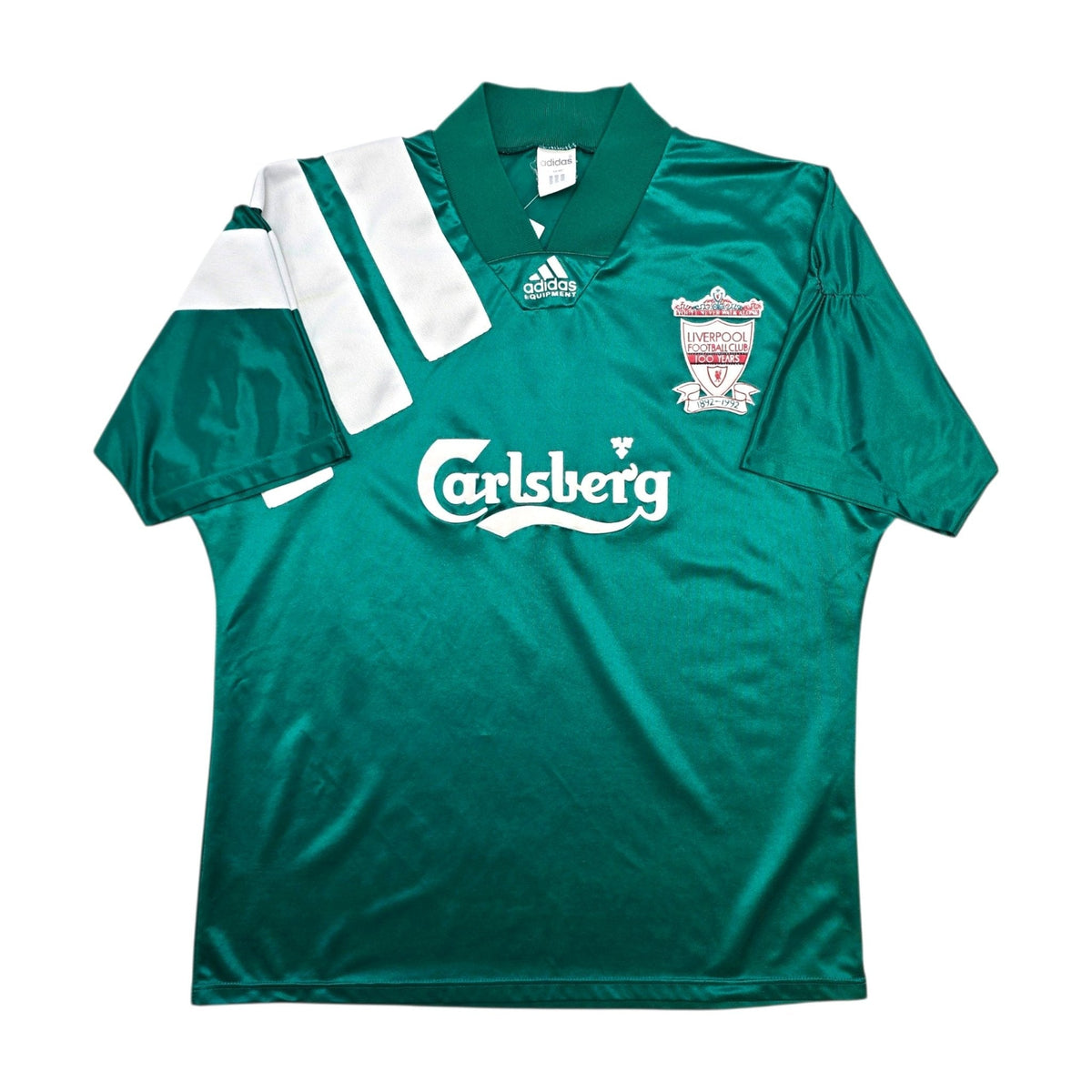 1992/93 Liverpool Away Football Shirt (XL) Adidas