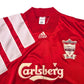 1992/93 Liverpool Home Football Shirt (L) Adidas
