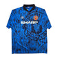 1992/93 Manchester United Away Football Shirt (XL) Umbro