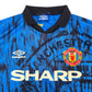 1992/93 Manchester United Away Football Shirt (XL) Umbro