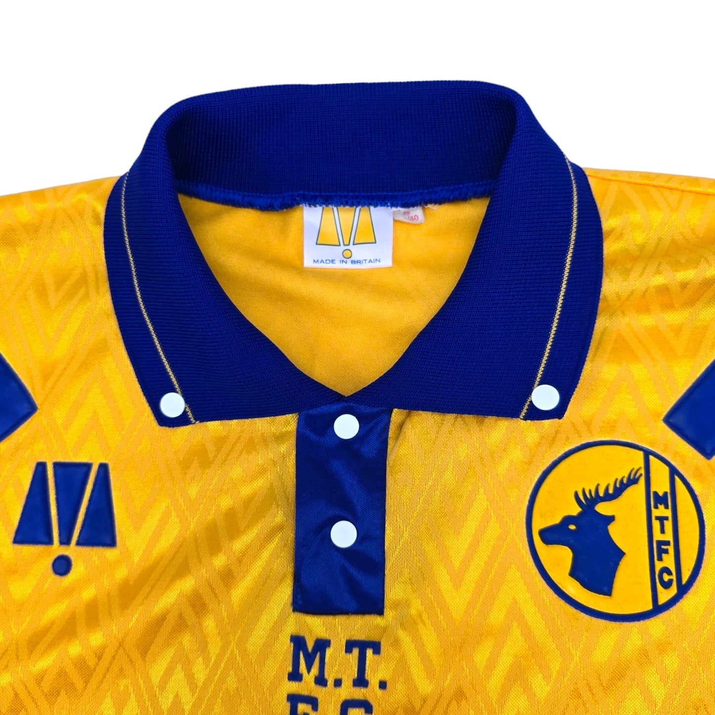 1992/93 Mansfield Town Home Football Shirt (M) Hero