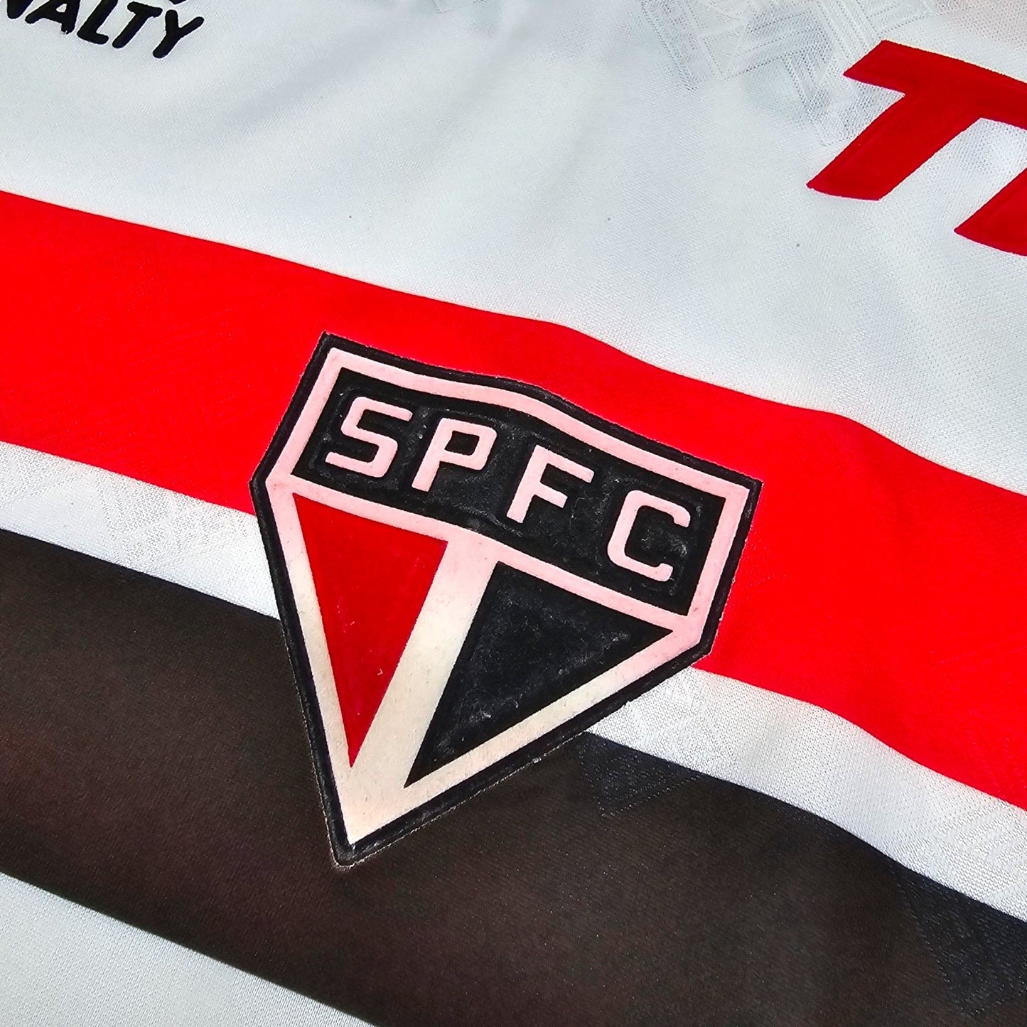 1992/93 Sao Paulo Home Football Shirt (L) Adidas