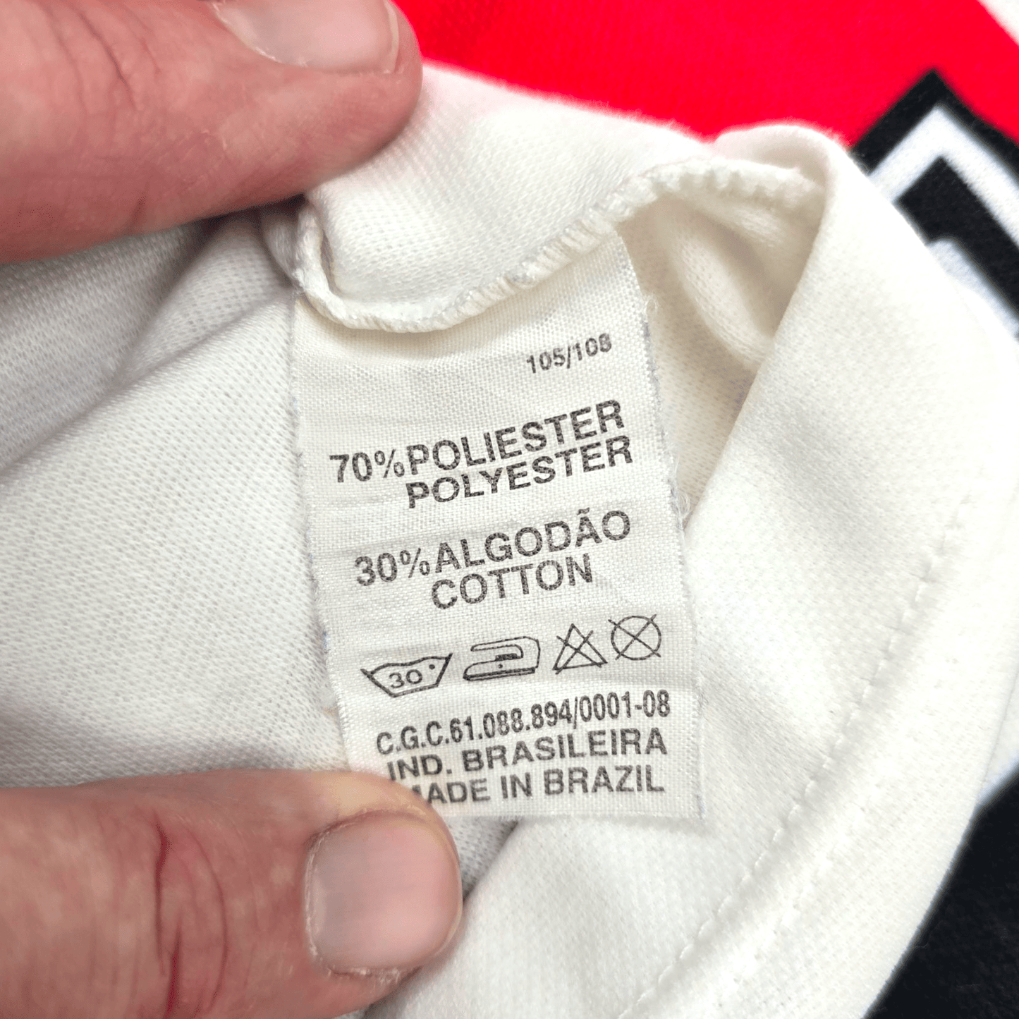 1992/93 Sao Paulo Home Football Shirt (XL) Penalty #10 (Rai)