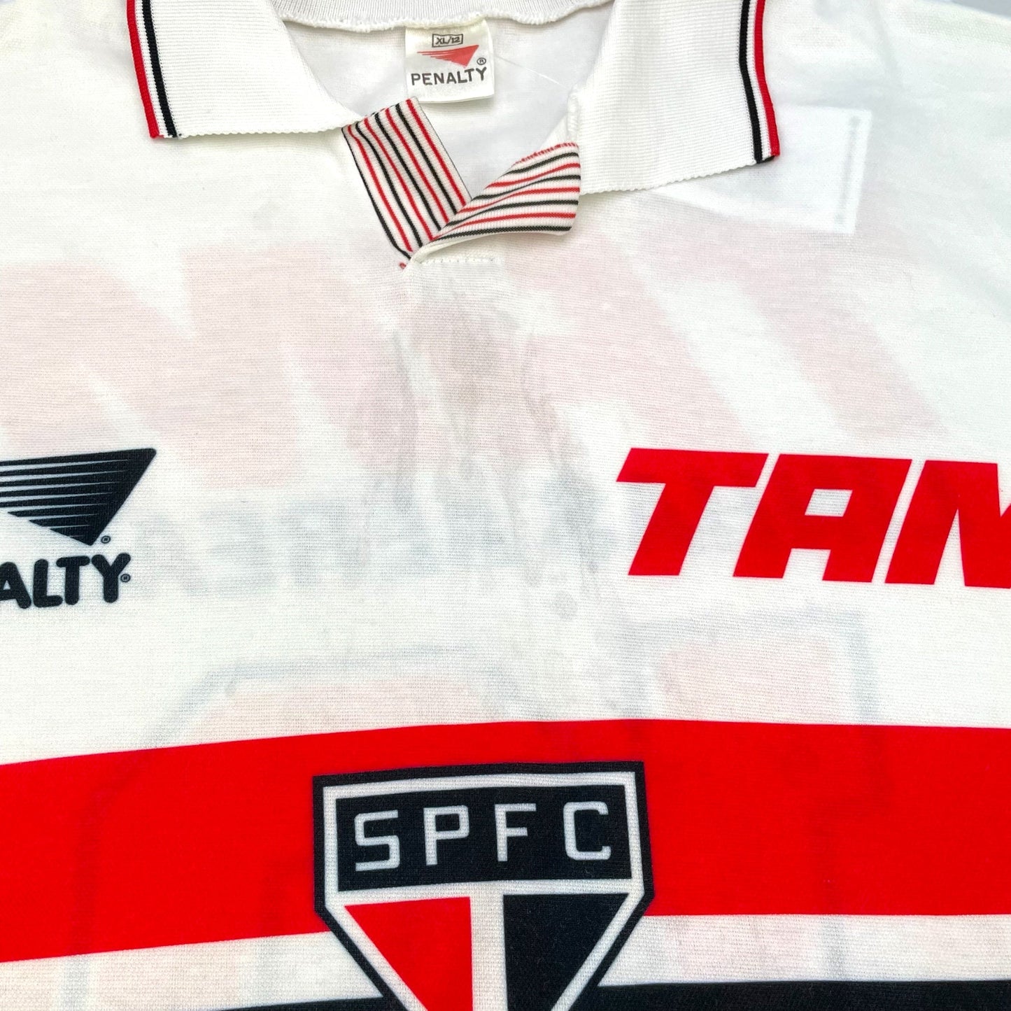 1992/93 Sao Paulo Home Football Shirt (XL) Penalty #10 (Rai)