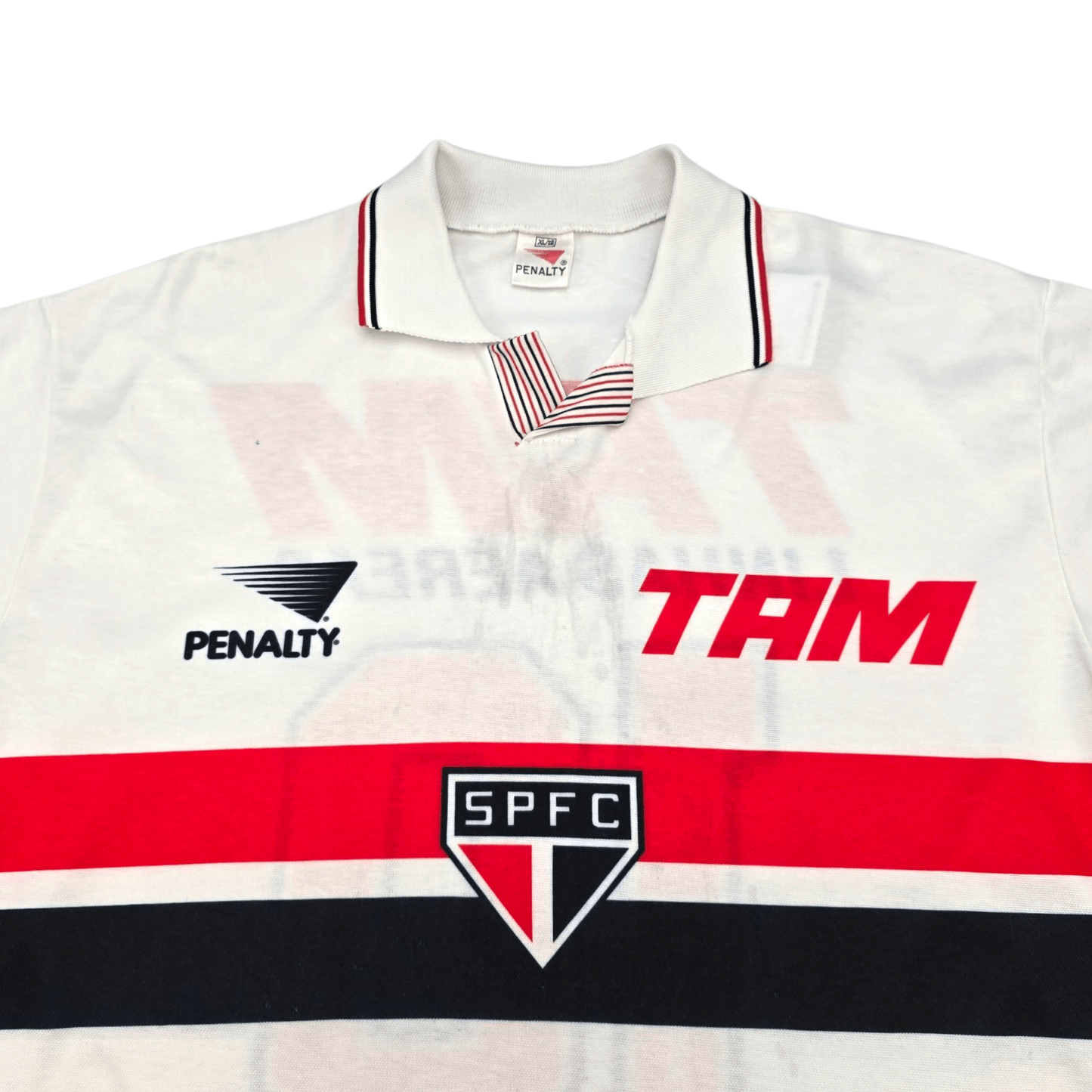 1992/93 Sao Paulo Home Football Shirt (XL) Penalty #10 (Rai)