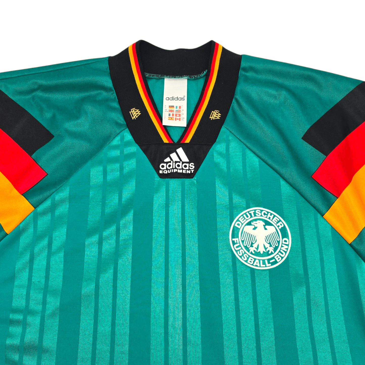1992/94 Germany Away Football Shirt (L) Adidas