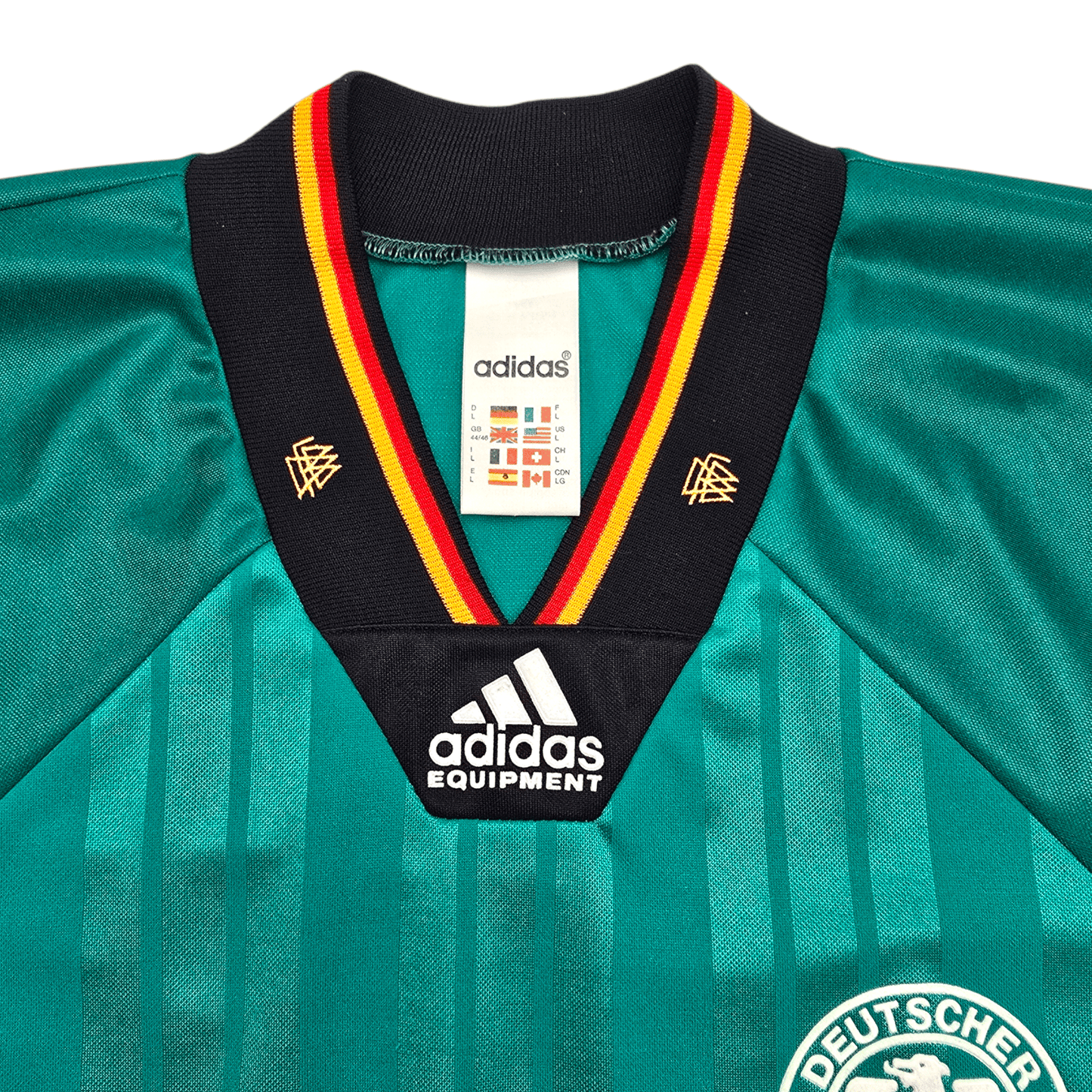 1992/94 Germany Away Football Shirt (L) Adidas
