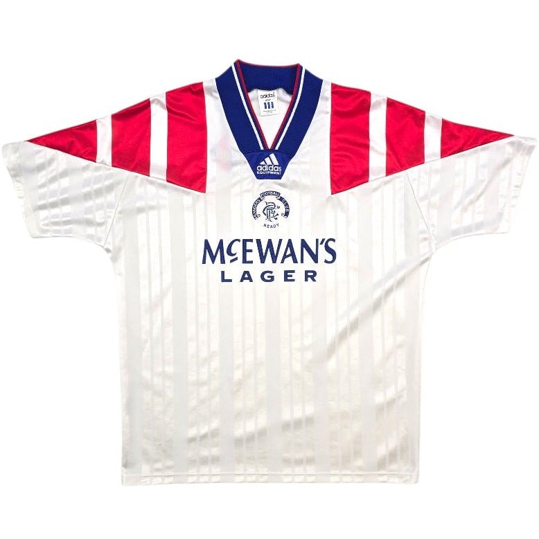 1992/94 Glasgow Rangers Away Football Shirt (M) Adidas