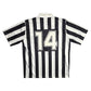 1992/94 Juventus Home Football Shirt (XL) Kappa #14 (Casiraghi) Matchworn