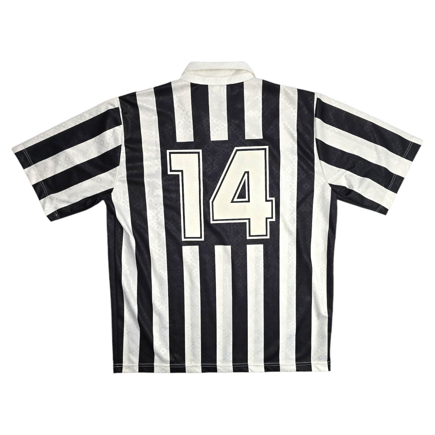 1992/94 Juventus Home Football Shirt (XL) Kappa #14 (Casiraghi) Matchworn