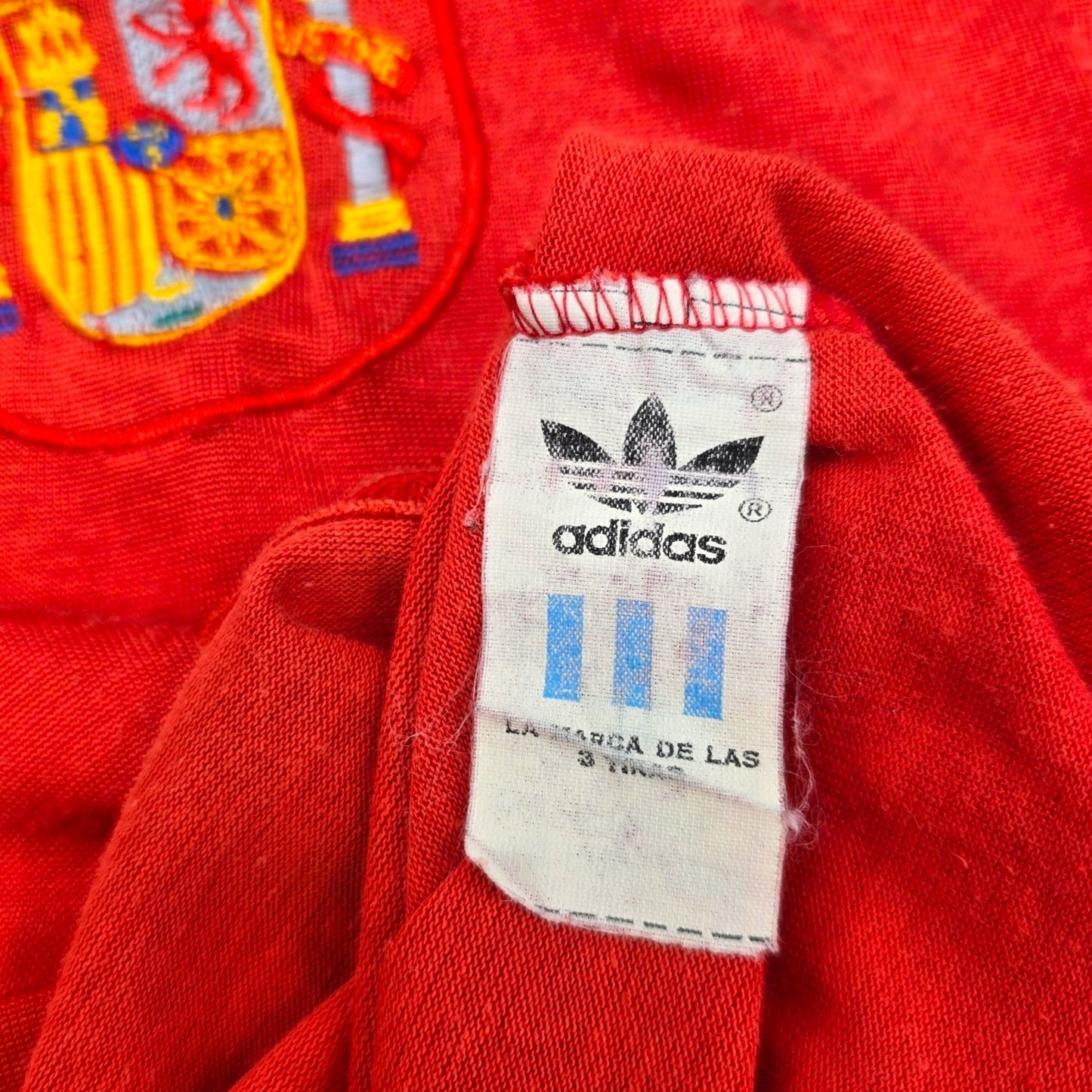 1992/94 Spain Home Football Shirt (M) Adidas