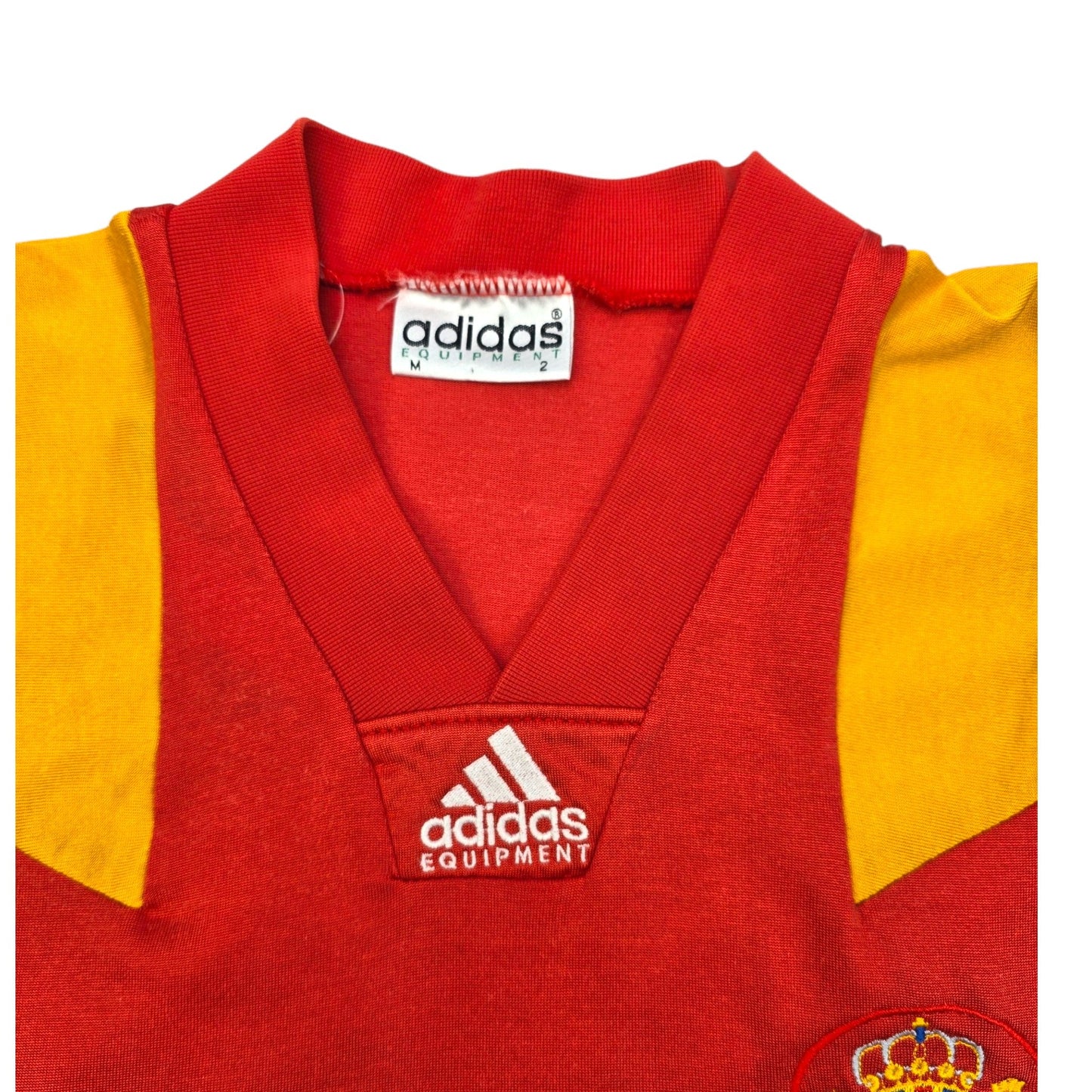 1992/94 Spain Home Football Shirt (M) Adidas