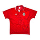 1992/94 Wales Home Football Shirt (M) Umbro