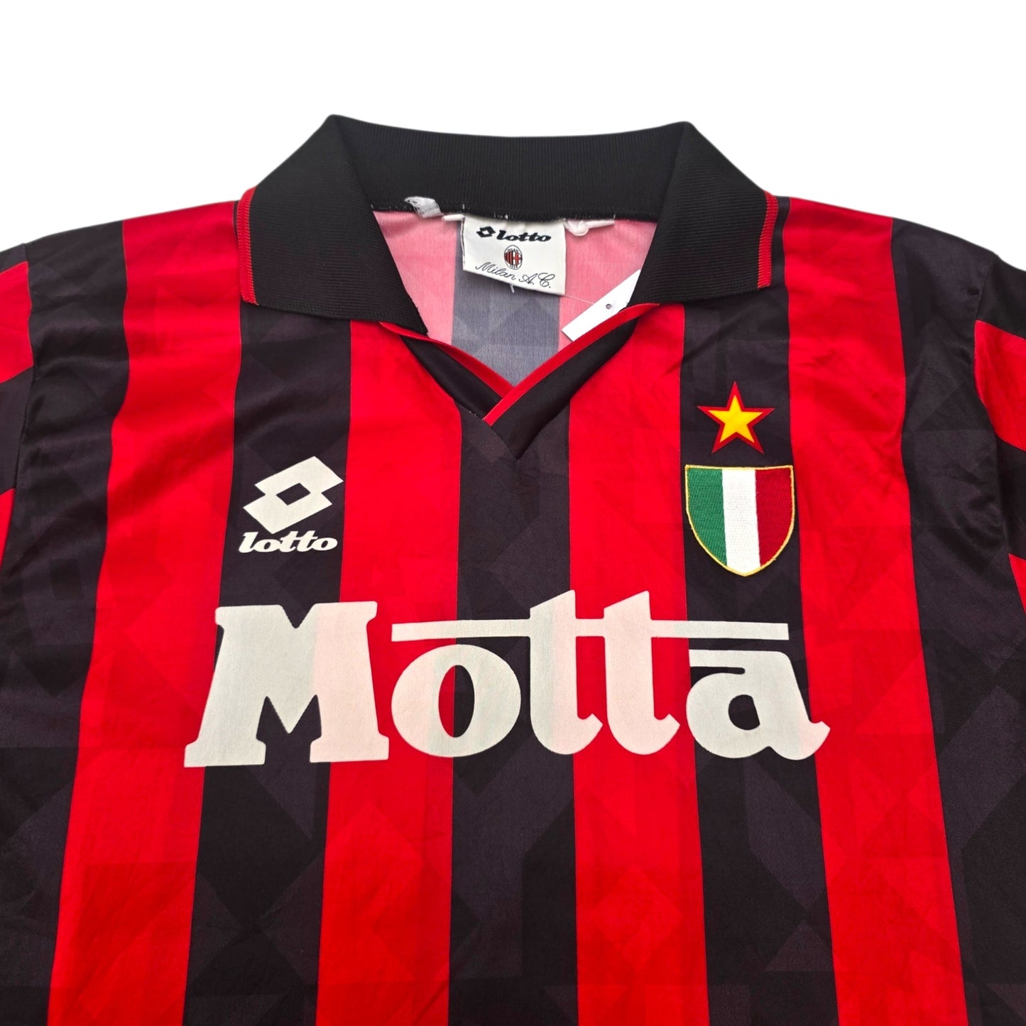 1993/94 AC Milan Home Football Shirt (L) Lotto #11