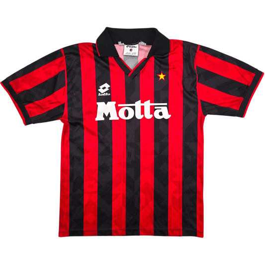 1993/94 AC Milan Home Football Shirt (L) Lotto