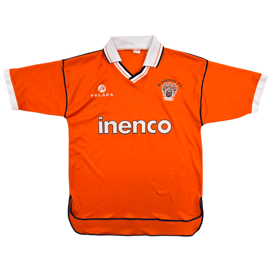 1993/94 Blackpool Home Football Shirt (S) Pelada