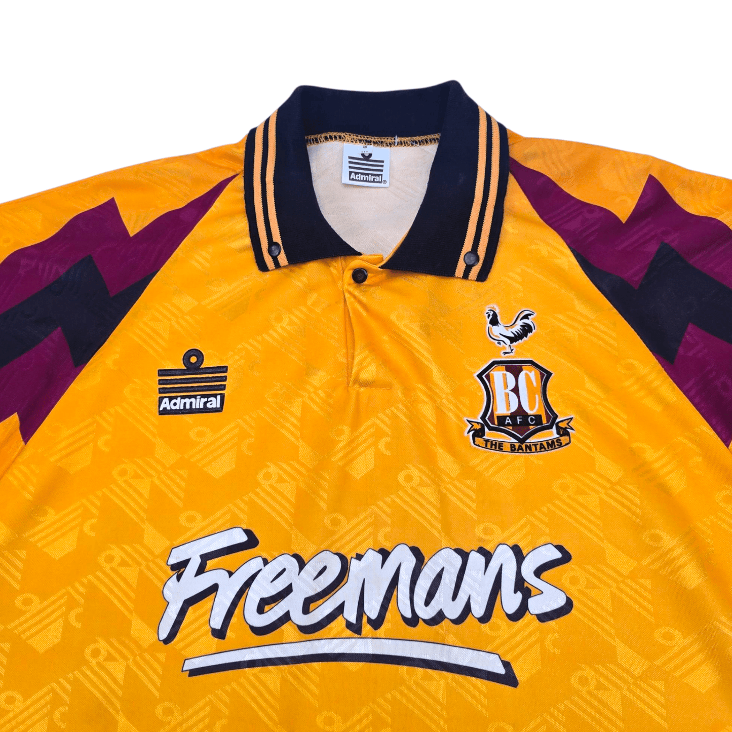 1993/94 Bradford City Home Football Shirt (S) Admiral