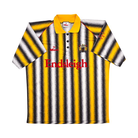 1993/94 Burnley Away Football Shirt (2XL) Mitre (Limited Edition)