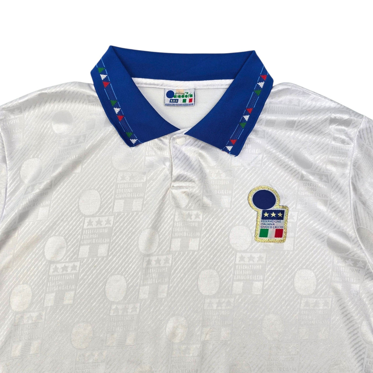 1993/94 Italy Away Football Shirt (L) Diadora